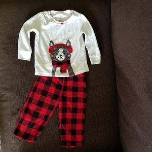 🛑SOLD🛑Puppy fleece pajamas
